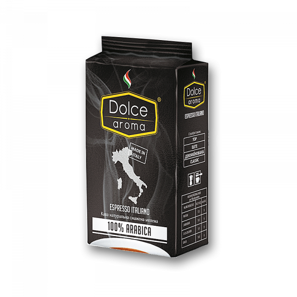 DOLCE AROMA 0-25 kg 100 arabica брикет молотый